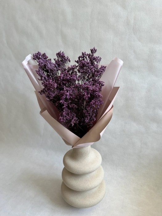 Limonium pełne stabilizowane fioletowe /bukiet