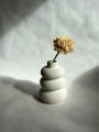 Kwiat shola - Dalia kremowa 8cm