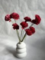 Kwiat shola - Dalia czerwona 8cm