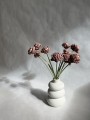 Kwiat shola - Chryzantema przydymiony róż 6cm